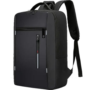 Mochila Unissex de Estilo Neutro para Uso Escolar, Profissional e Viagem com Design Versátil