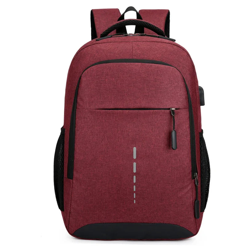 Mochila Masculina Impermeável e Ultra Leve para Notebook 15,6” com Design Moderno para Trabalho e Uso Diário