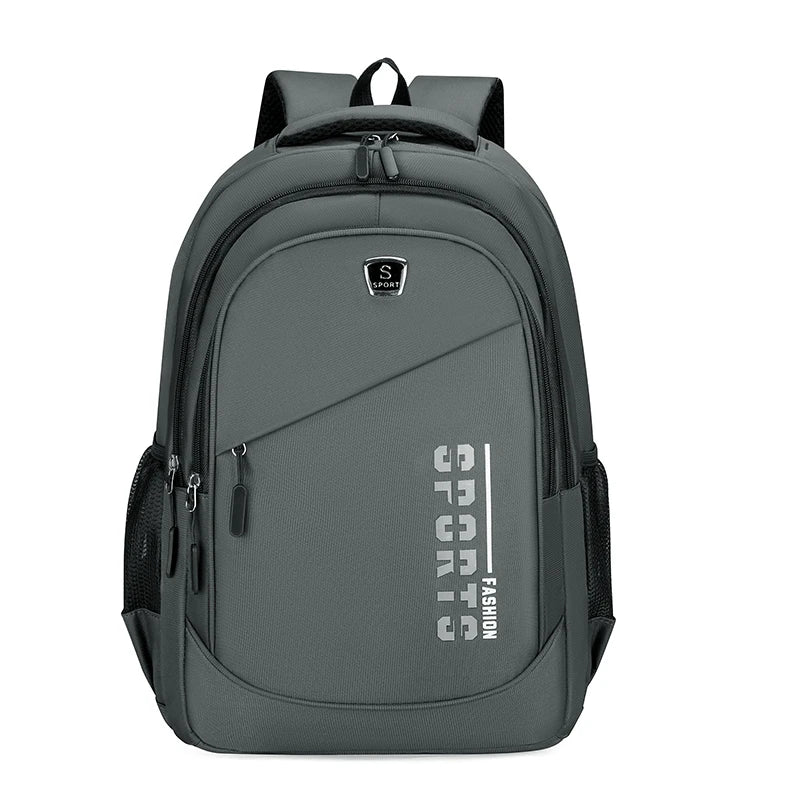Mochila Unissex Casual de Grande Capacidade para Notebook e Viagem