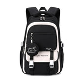 Mochila Escolar Feminina Impermeável com Estampa Fashion — Ideal para Viagem e Uso Diário