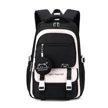 Mochila Escolar Feminina Impermeável com Estampa Fashion — Ideal para Viagem e Uso Diário