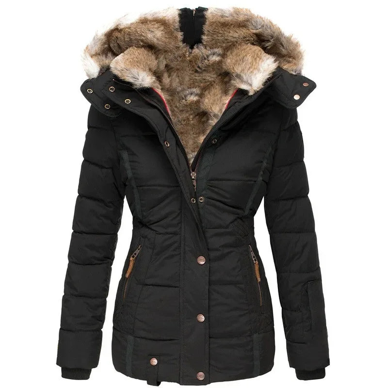 Jaqueta Feminina Puffer Forrada Ashley