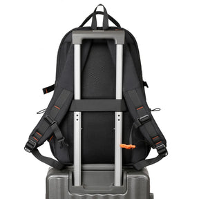 Mochila Unissex Fashion de Grande Capacidade com Compartimento Para Notebook