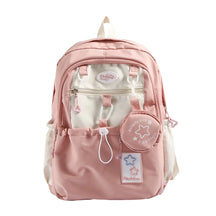 Mochila Feminina Estrela em Nylon — Ideal para Estudantes e Uso Casual