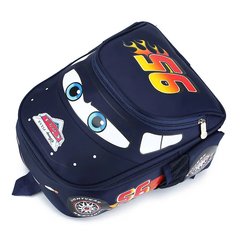 Mochila Escolar Infantil DNY Carros Relâmpago