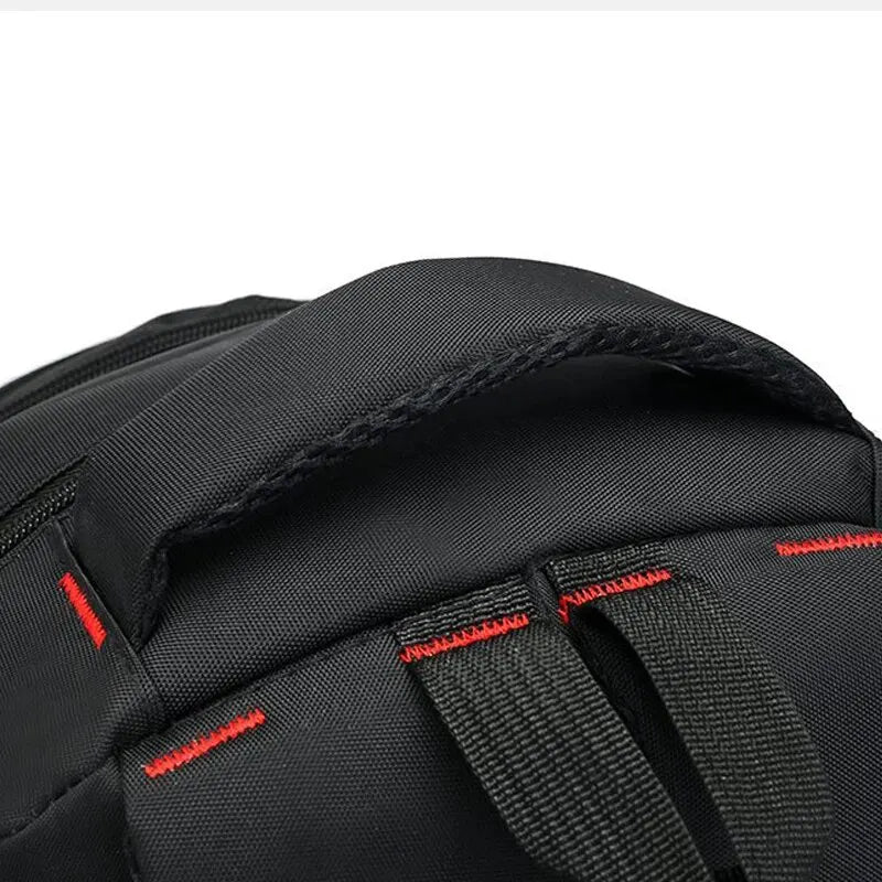 Mochila Unissex Clássica de Grande Capacidade para Estudantes e Viagens
