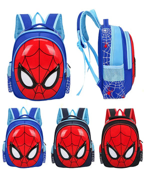 Mochila Infantil Homem-Aranha 3D Estilo Anime para Escola