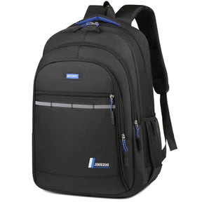 Mochila Unissex Casual de Grande Capacidade com Compartimento para Notebook 16”