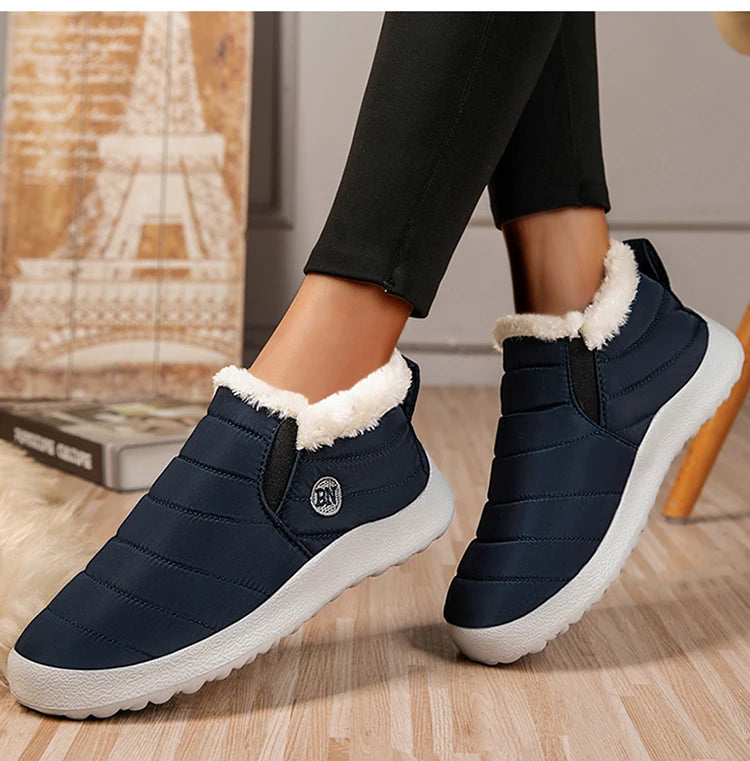 Bota Feminina de Inverno Comfort Peluciada