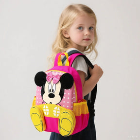Mochila Escolar Infantil MM com Múltiplos Bolsos Modelo Unissex