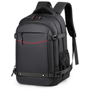 Mochila Executiva para Notebook com Alças Ajustáveis, Múltiplos Bolsos e Fechamento em Zíper
