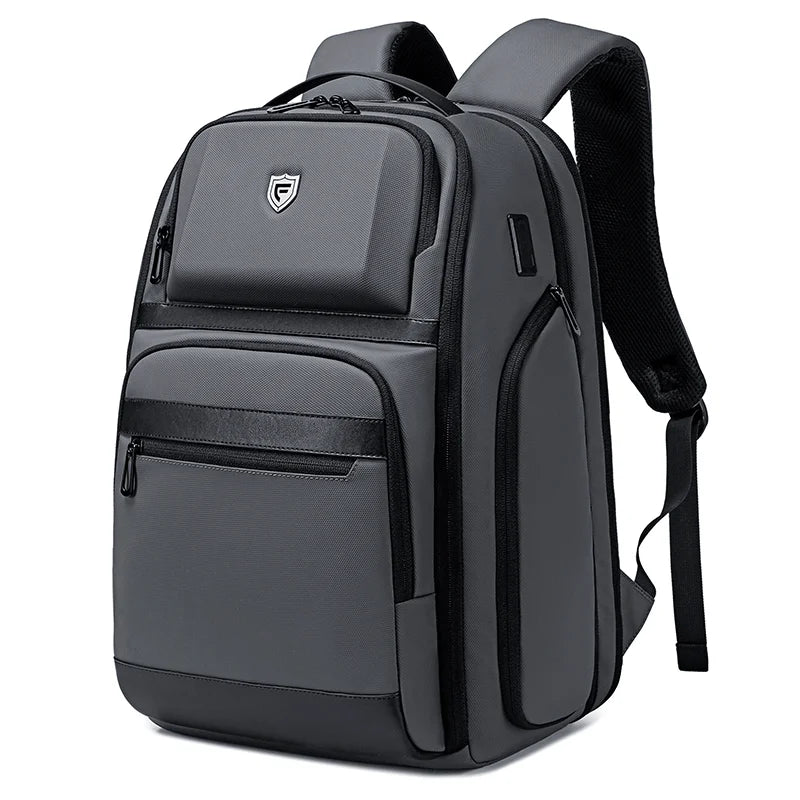 Mochila Executiva 36L Impermeável com Porta USB e Múltiplos Bolsos para Notebook até 17,3