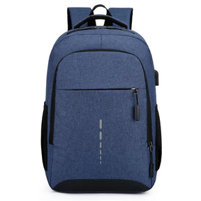 Mochila Masculina Impermeável e Ultra Leve para Notebook 15,6” com Design Moderno para Trabalho e Uso Diário