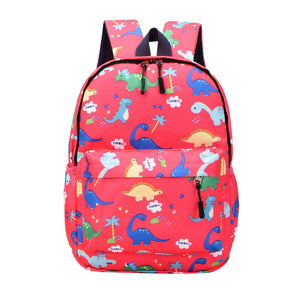 Mochila Infantil Escolar Design Dinossauro Estilo Coreano