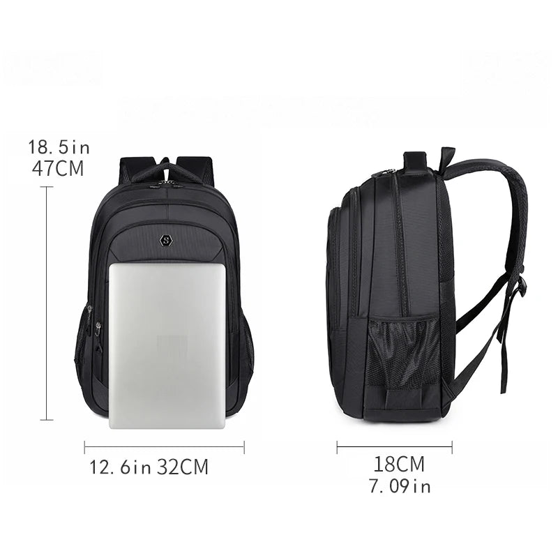 Mochila Unissex de Grande Capacidade e Alta Durabilidade para Notebook