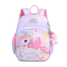 Mochila Infantil Escolar de Unicórnio CTN Rosa para Meninas Leve