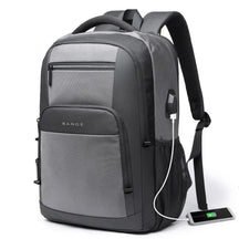 Mochila Impermeável Para Notebook 15,6” com Porta USB e Bolso Lateral em Malha