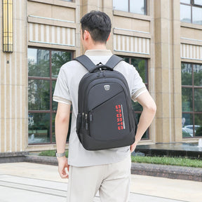 Mochila Unissex Casual de Grande Capacidade para Notebook e Viagem