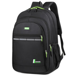 Mochila Unissex Casual de Grande Capacidade com Compartimento para Notebook 16”