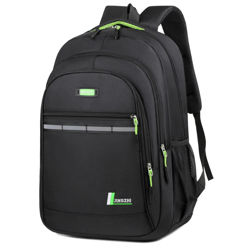Mochila Unissex Casual de Grande Capacidade com Compartimento para Notebook 16”