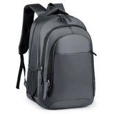 Mochila com Alças Acolchoadas e Bolsos Laterais — Ideal para Trabalho, Escola e Viagem