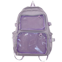 Mochila Transparente Estilo Japonês
