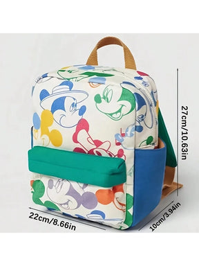 Mochila Escolar Infantil DMM Cartoon Impermeável e Resistente