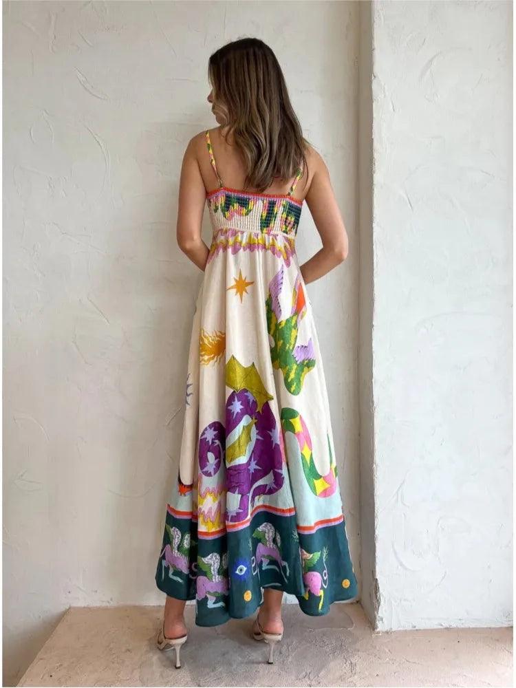 Vestido Longo Floratta - Sellina