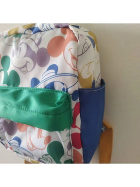 Mochila Escolar Infantil DMM Cartoon Impermeável e Resistente