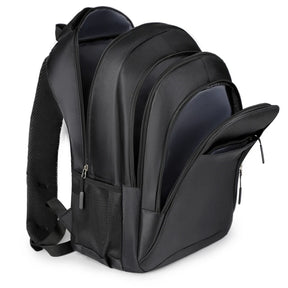 Mochila com Alças Acolchoadas e Bolsos Laterais — Ideal para Trabalho, Escola e Viagem