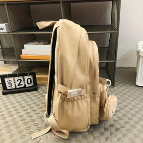 Mochila Escolar Casual Esportiva com Mini Bolsa