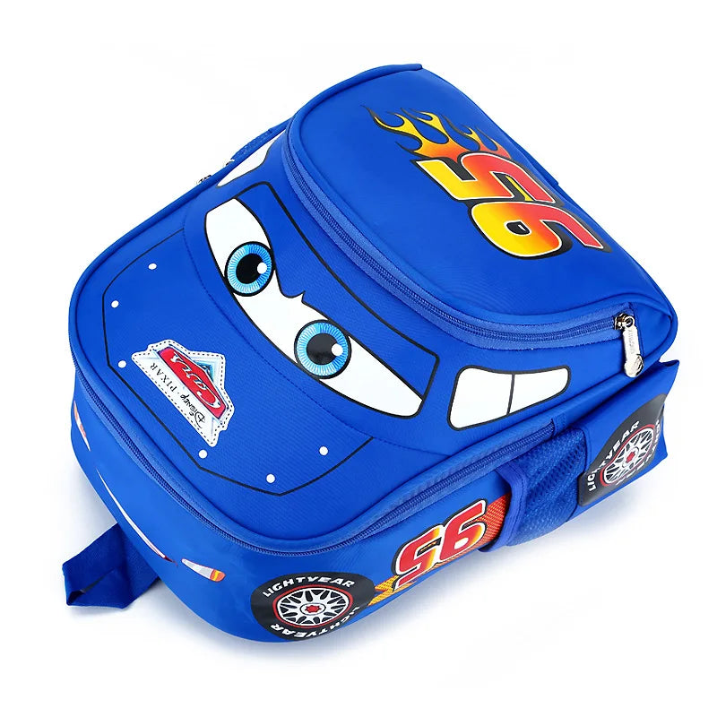 Mochila Escolar Infantil DNY Carros Relâmpago