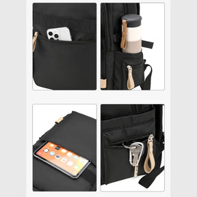 Mochila Executiva para Notebook com Alças Ajustáveis e Múltiplos Compartimentos — Ideal para Viagem e Estudos