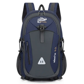 Mochila Unissex em Nylon Impermeável Para Trilhas, Camping e Montanhismo