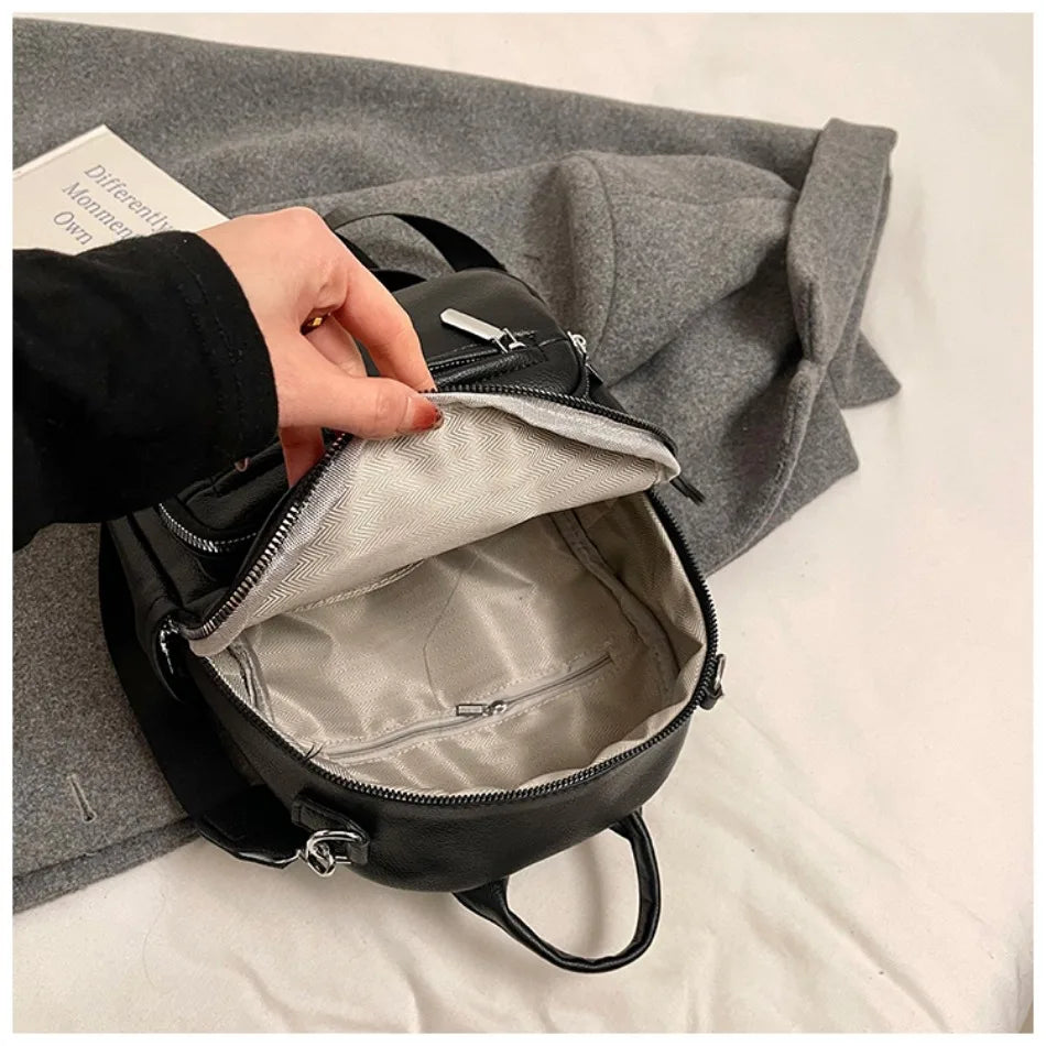 Mochila e Bolsa de Ombro Versátil Feminina Elisa