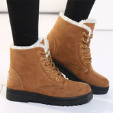 Bota Feminina Para Inverno Salto Baixo Cano Curto