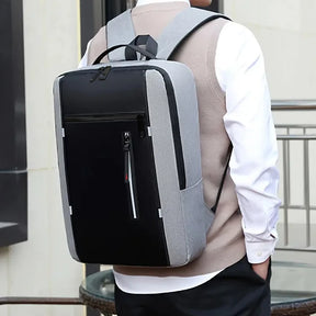 Mochila Unissex de Estilo Neutro para Uso Escolar, Profissional e Viagem com Design Versátil