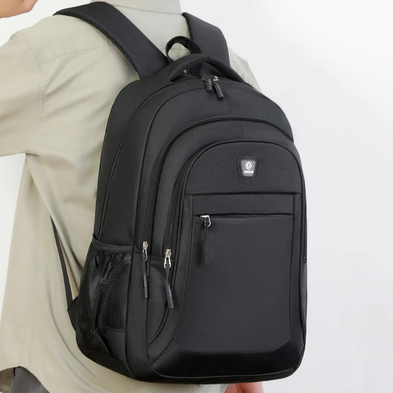 Mochila Para Viagem Unissex Grande Capacidade Monocromática
