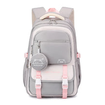 Mochila Escolar Feminina Impermeável com Estampa Fashion — Ideal para Viagem e Uso Diário