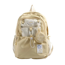 Mochila Feminina Estrela em Nylon — Ideal para Estudantes e Uso Casual
