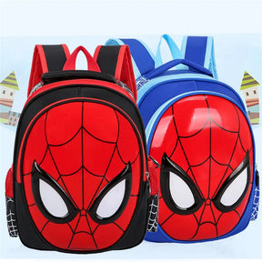 Mochila Infantil Homem-Aranha 3D Estilo Anime para Escola