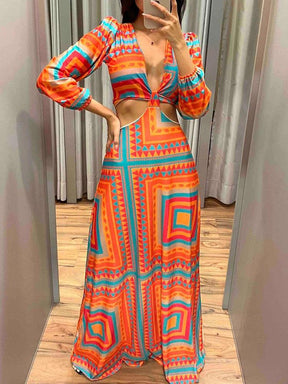 Vestido Longo Leona - Sellina