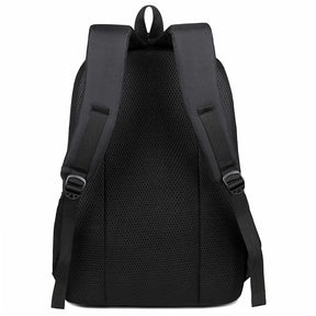 Mochila Unissex Casual de Grande Capacidade com Compartimento para Notebook 16”