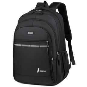 Mochila Unissex Casual de Grande Capacidade com Compartimento para Notebook 16”