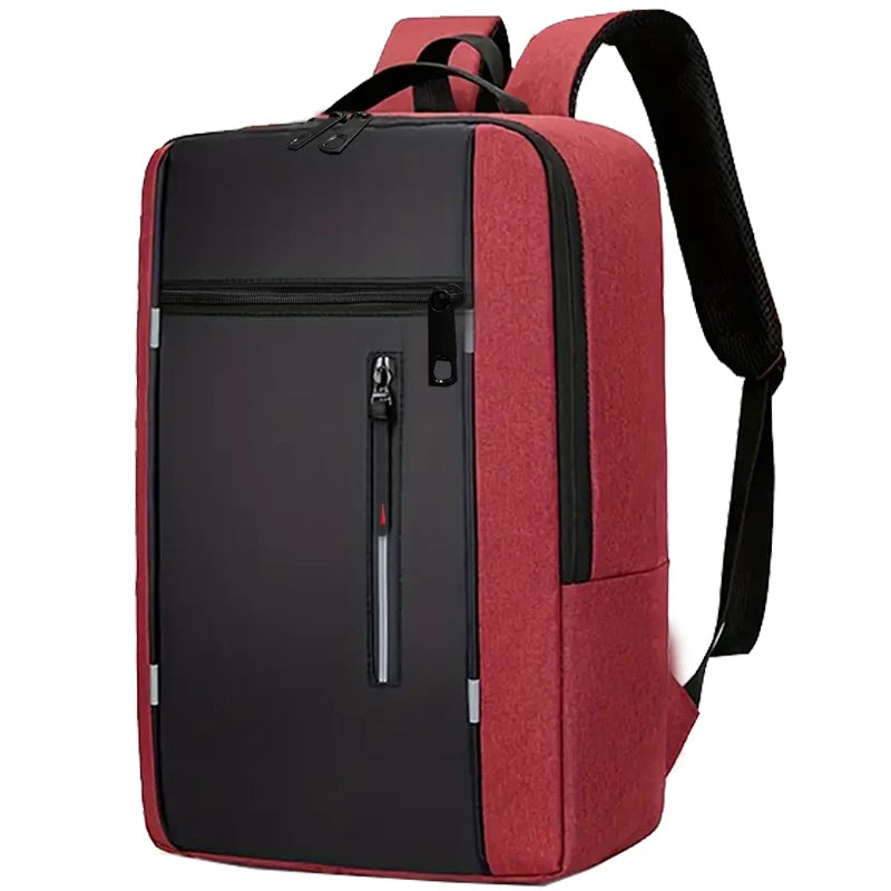 Mochila Unissex de Estilo Neutro para Uso Escolar, Profissional e Viagem com Design Versátil