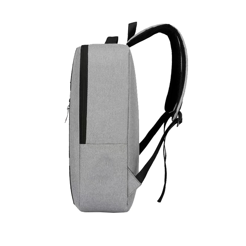 Mochila Unissex de Estilo Neutro para Uso Escolar, Profissional e Viagem com Design Versátil
