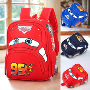 Mochila Escolar Infantil DNY Carros Relâmpago