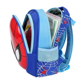 Mochila Infantil Homem-Aranha 3D Estilo Anime para Escola