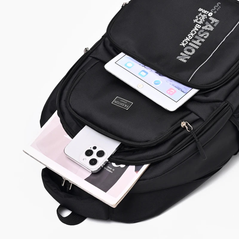Mochila Escolar Masculina Design Casual Multifuncional