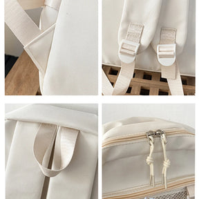 Mochila Transparente Estilo Japonês